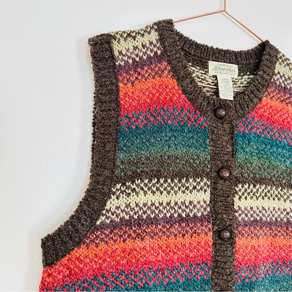 Vintage St John’s Bay vest chunky knit sweater - Picture 10 of 10
